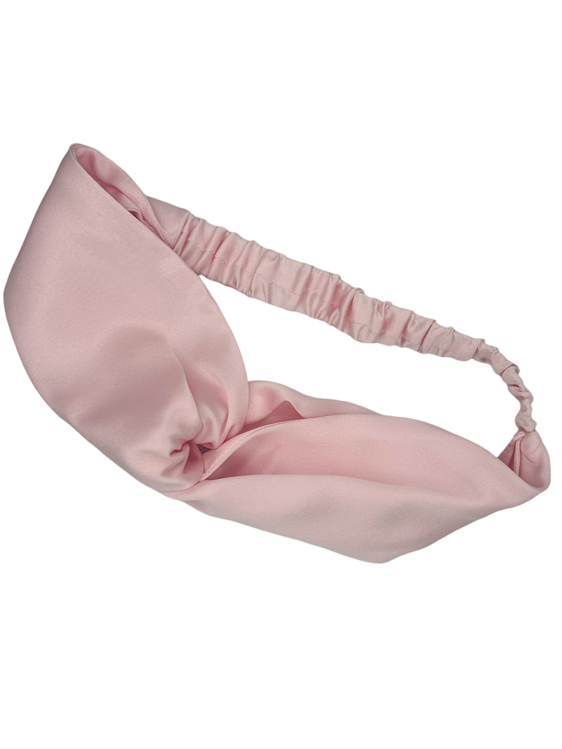 Light Pink Silk Hair Band