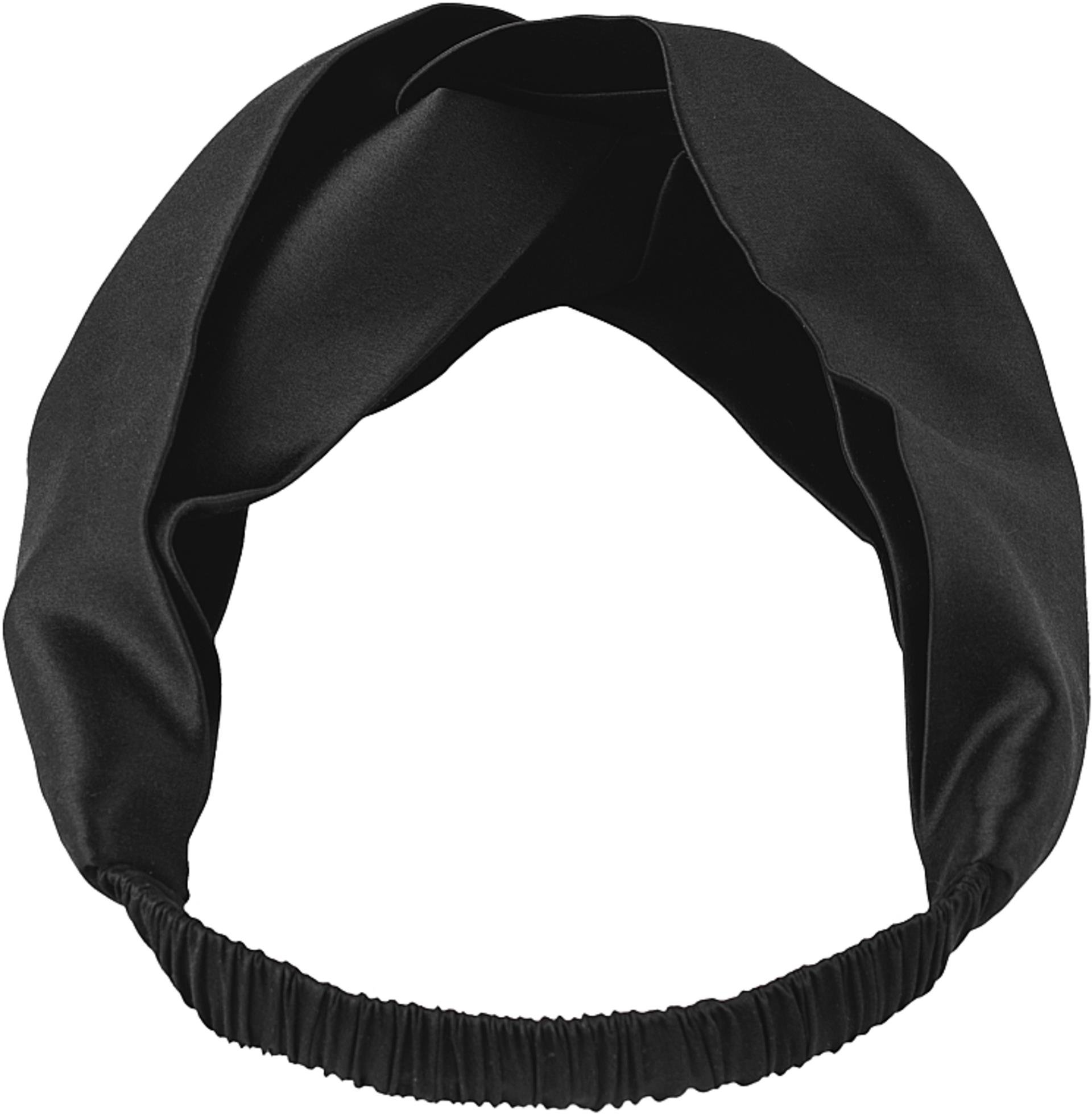 Black Silk Hair Band