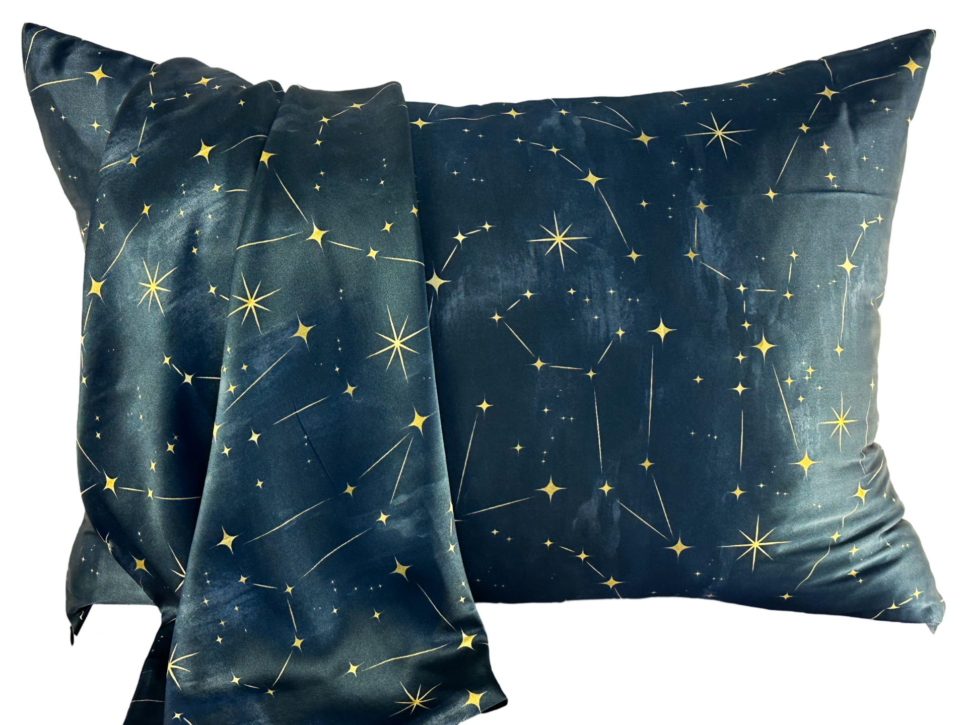 Starry Night - Saf İpek Yastık Kılıfı 
