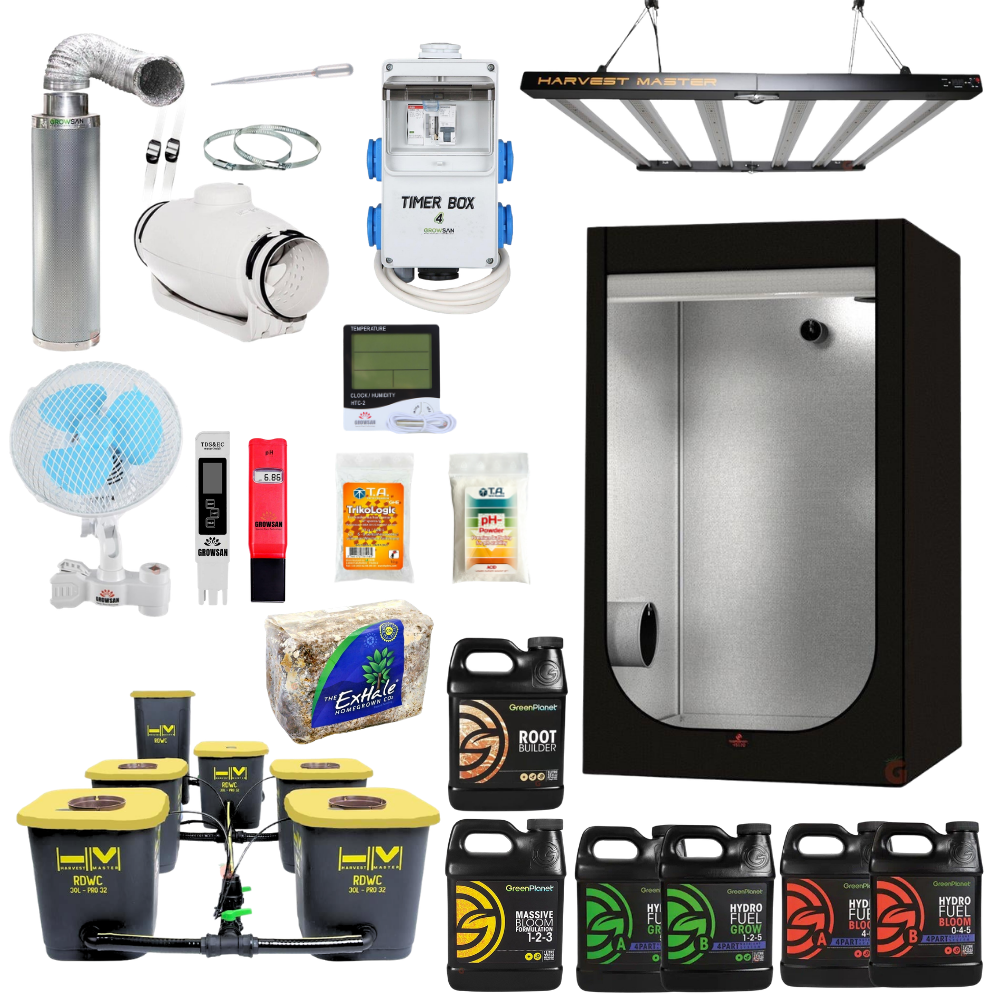120x120x200 Hydroponic Kabin Led Set
