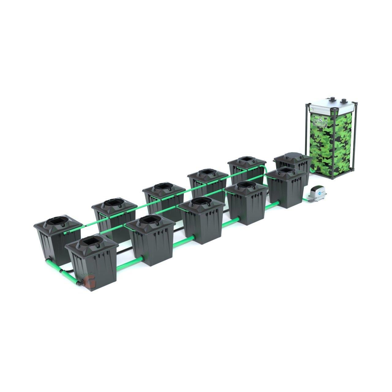 Alien Hydroponics RDWC Black 10 Saksı 20 litre