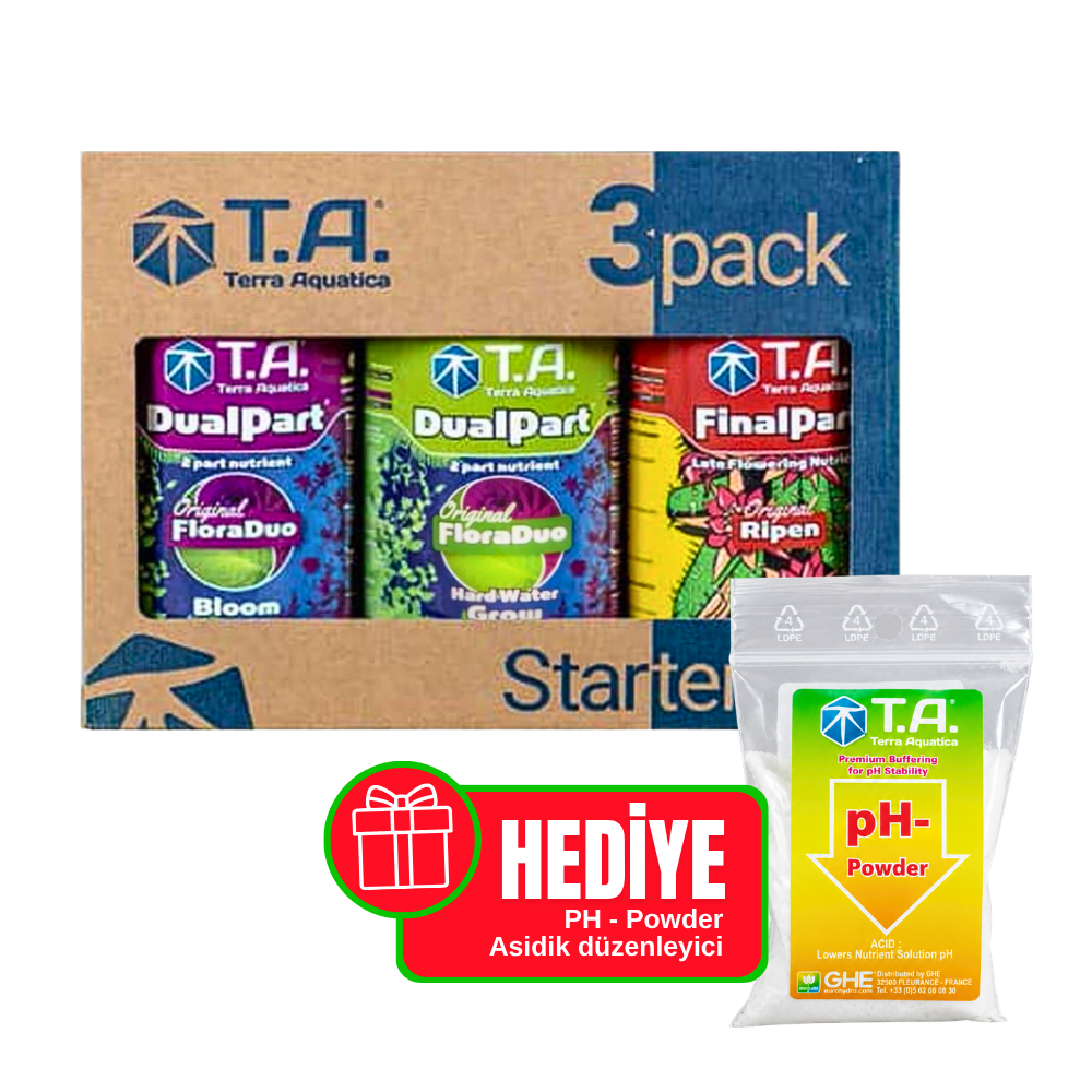 Terra Aquatica Flora Tripack Hardwater