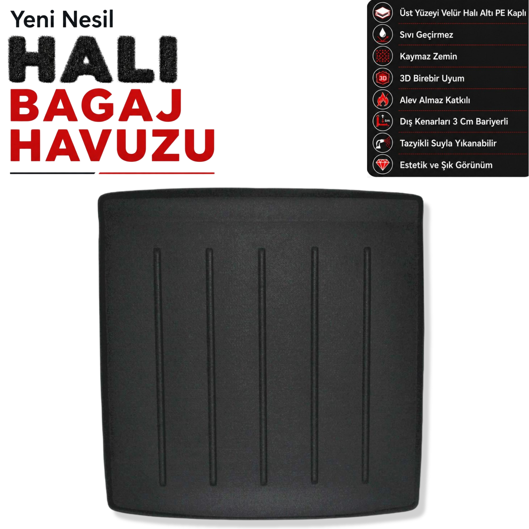 AUDI Q8 Halı Bagaj Havuzu (2023 ve Sonrası)