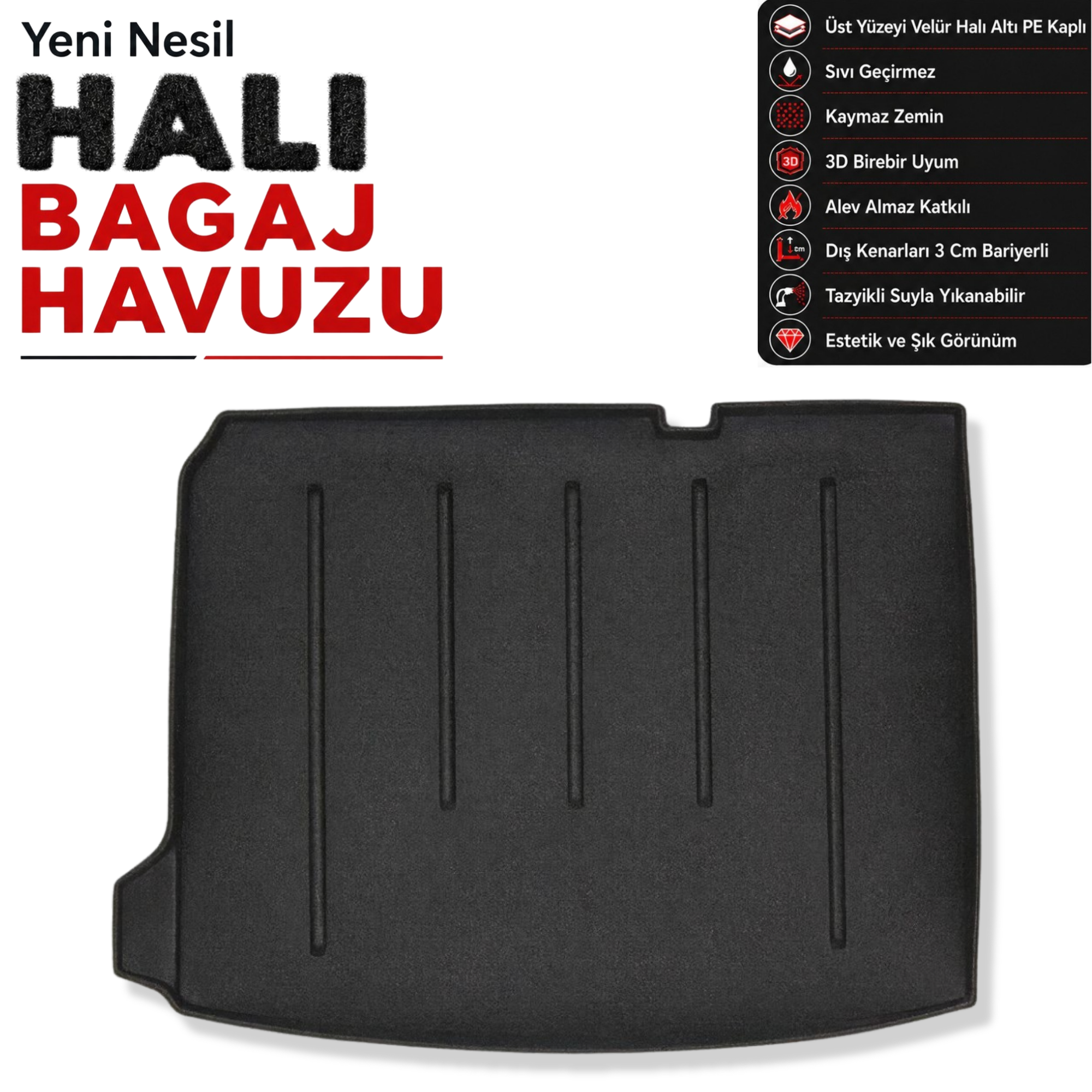 Citroen DS 4 Halı Bagaj Havuzu (2011 - 2015 Arası)