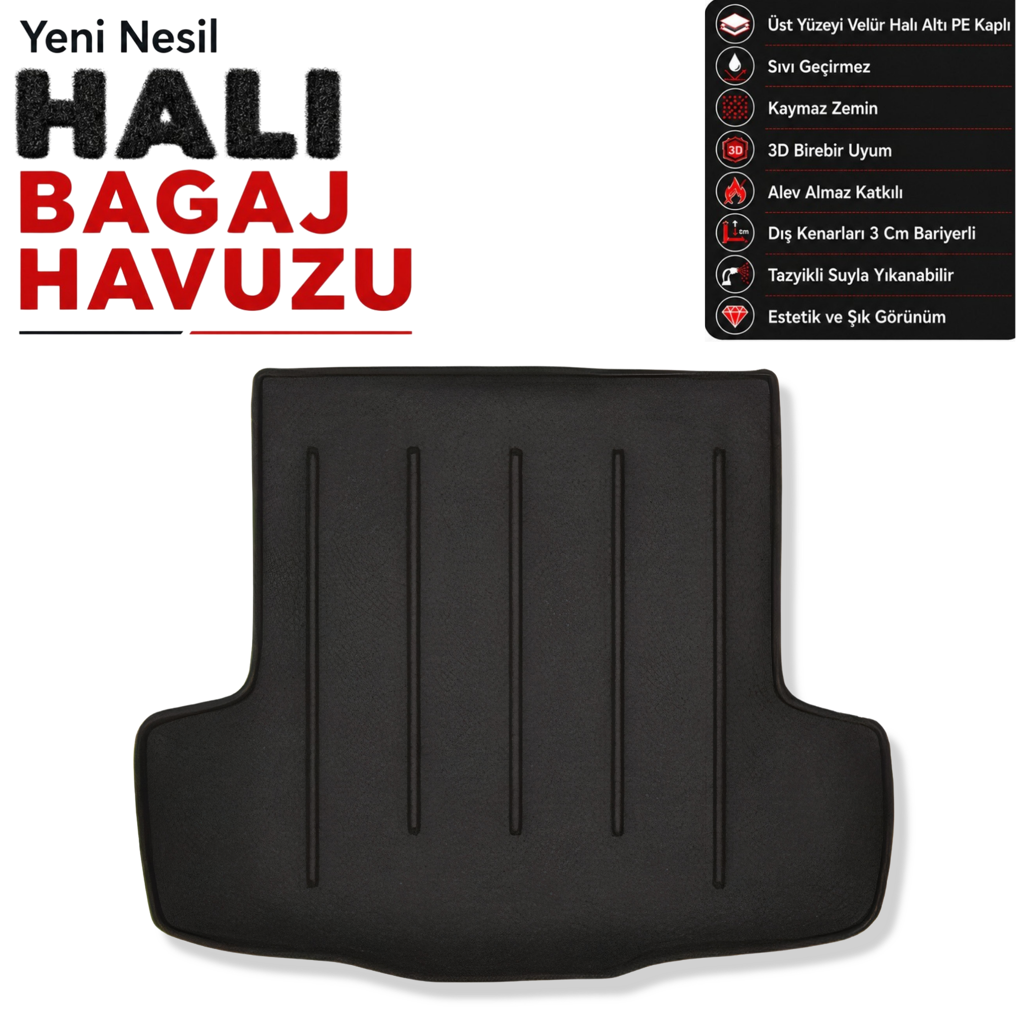 Fiat Linea Classic Halı Bagaj Havuzu (2006 - 2018 Arası)