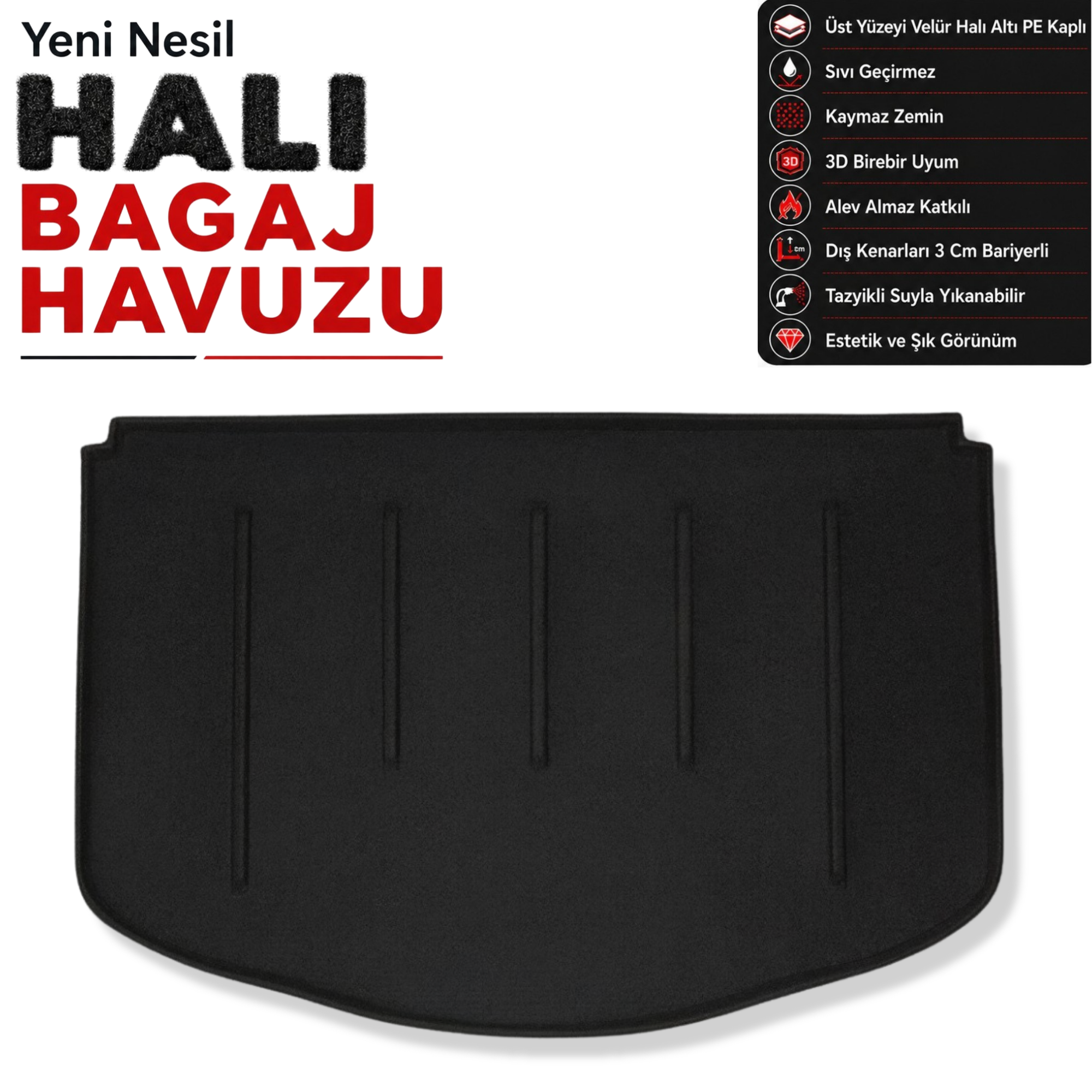 Kia Soul Halı Bagaj Havuzu (2014 Sonrası)