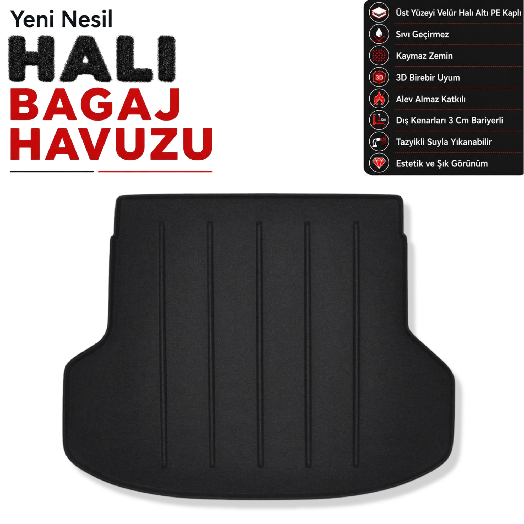 Kia Ceed Sportswagon Halı Bagaj Havuzu (2022 Sonrası)