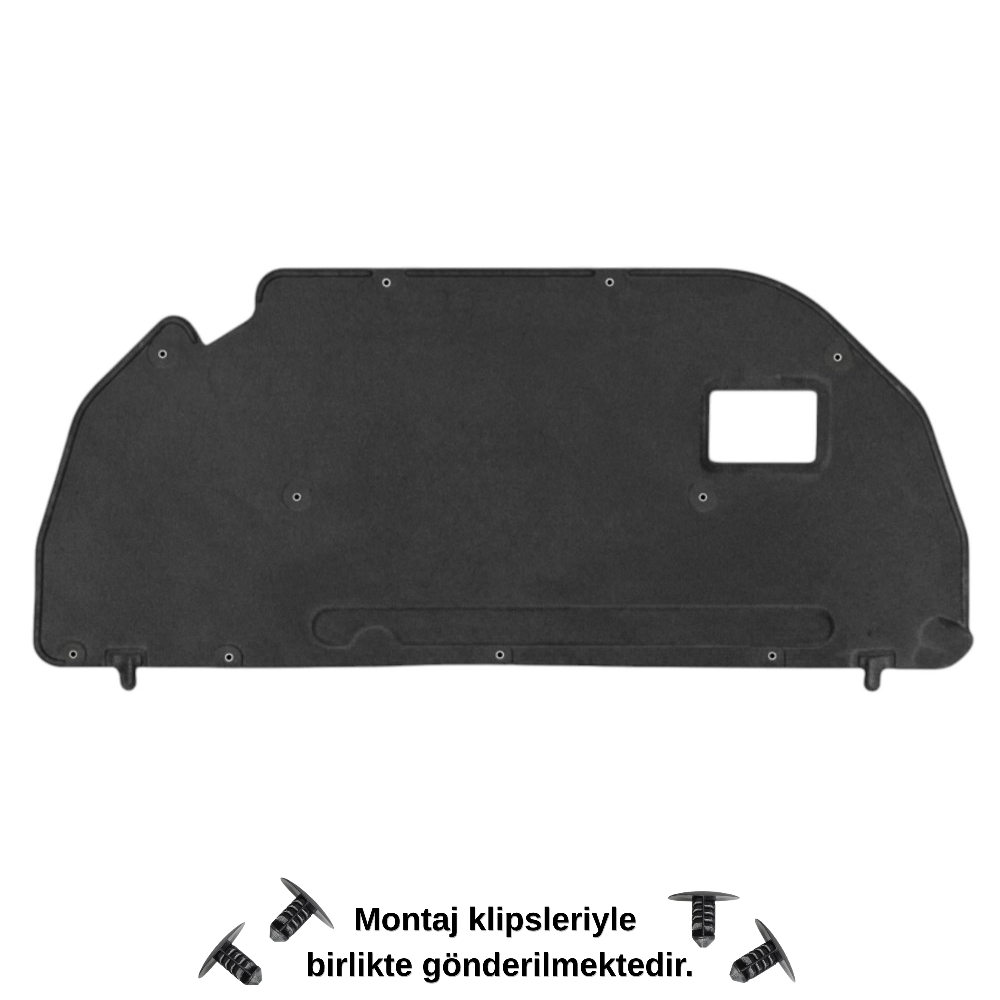 Mazda 3 Motor Kaput Altı İzolatörü 2008 - 2011 Arası