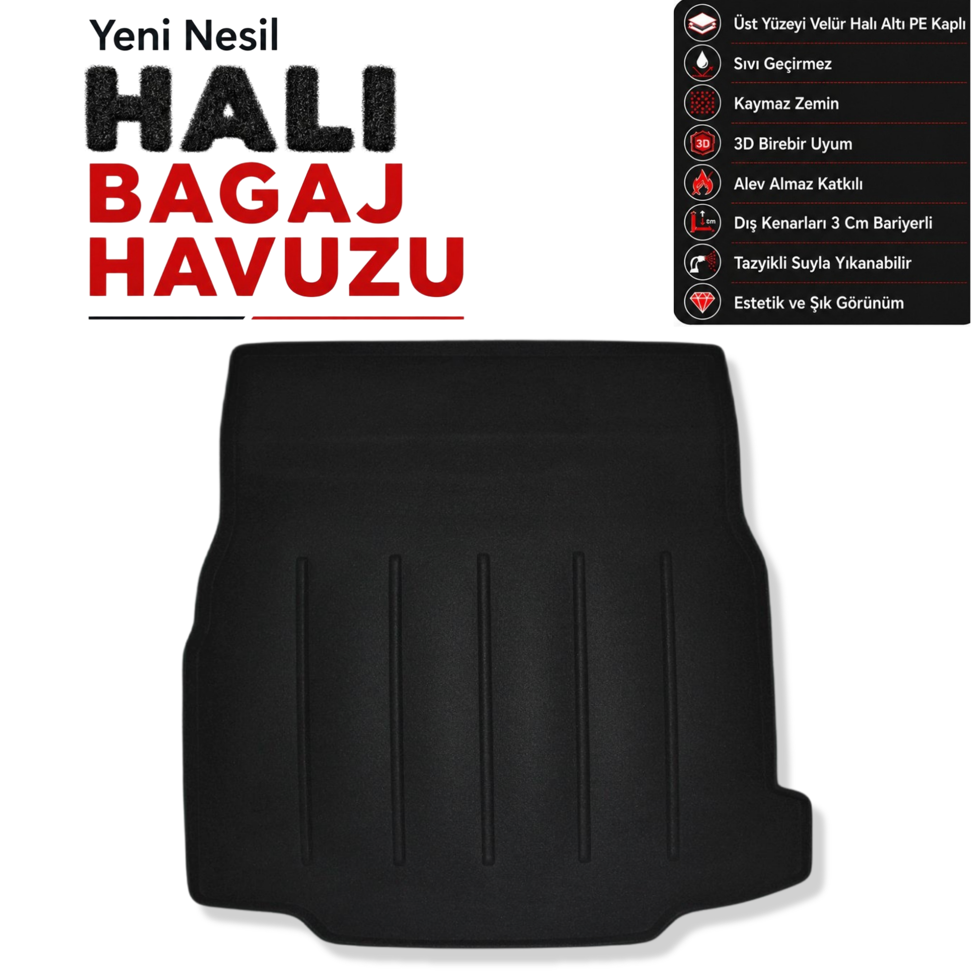 Mercedes CLS Halı Bagaj Havuzu (2023 Sonrası) (C257)