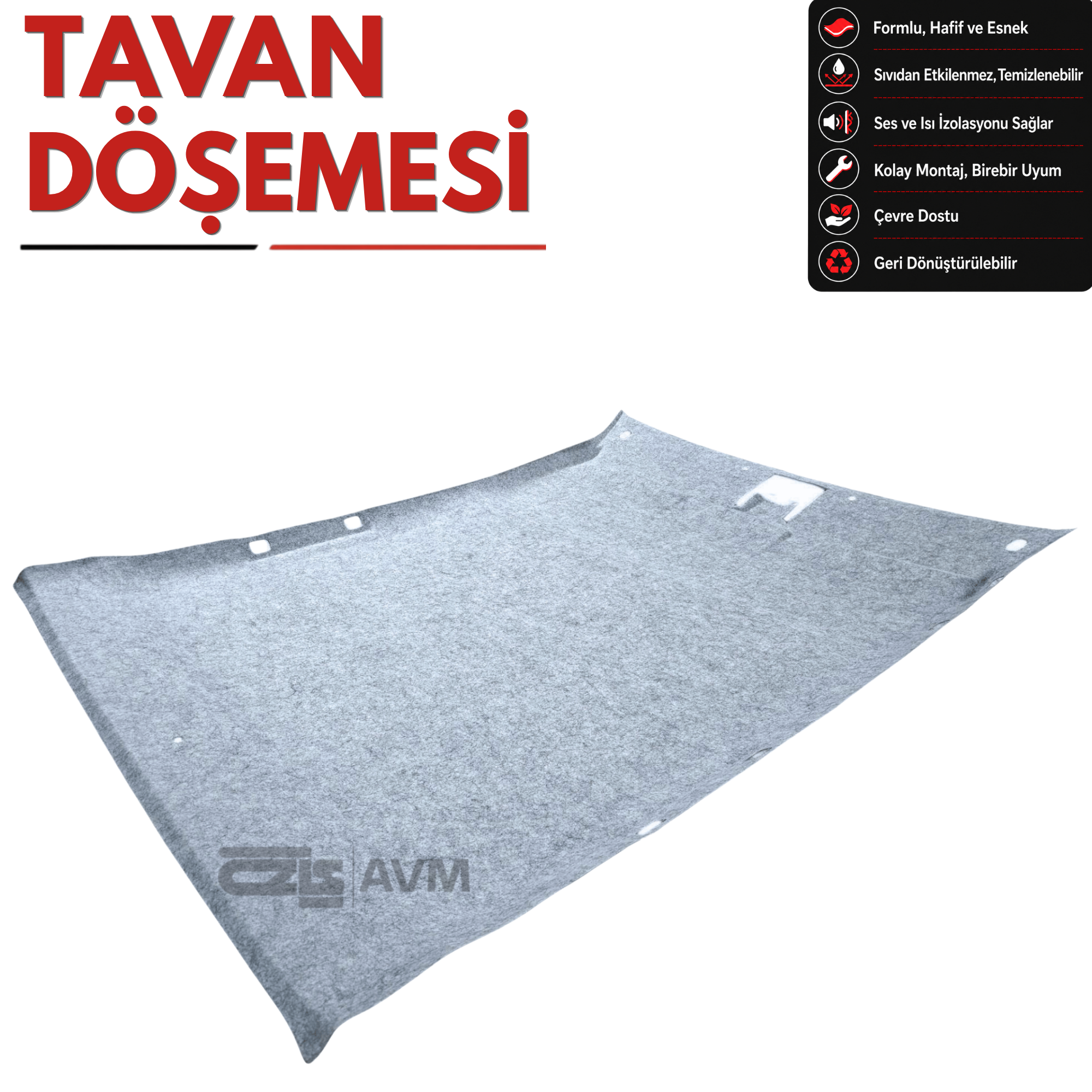 Renault 19 Sedan Tavan Döşemesi (1988 - 1996 Arası)