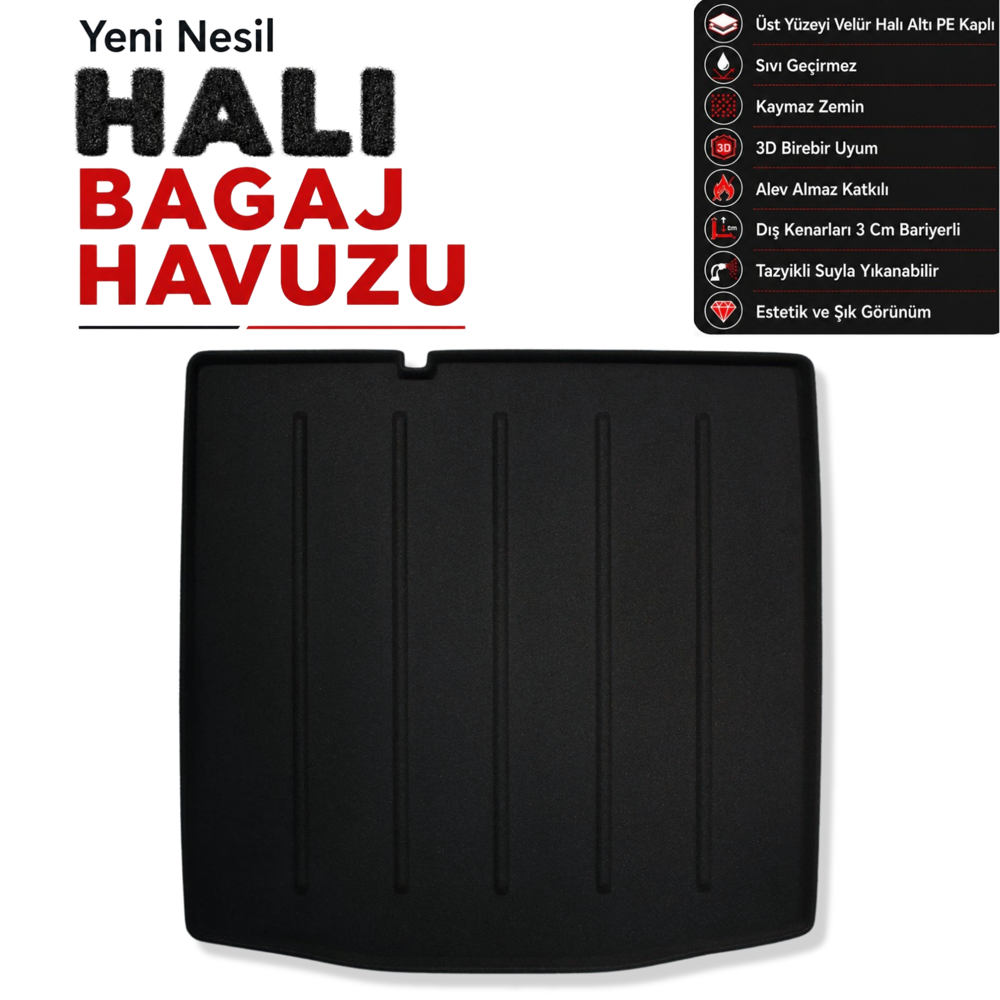 Skoda Enyaq Halı Bagaj Havuzu (2025 Sonrası)