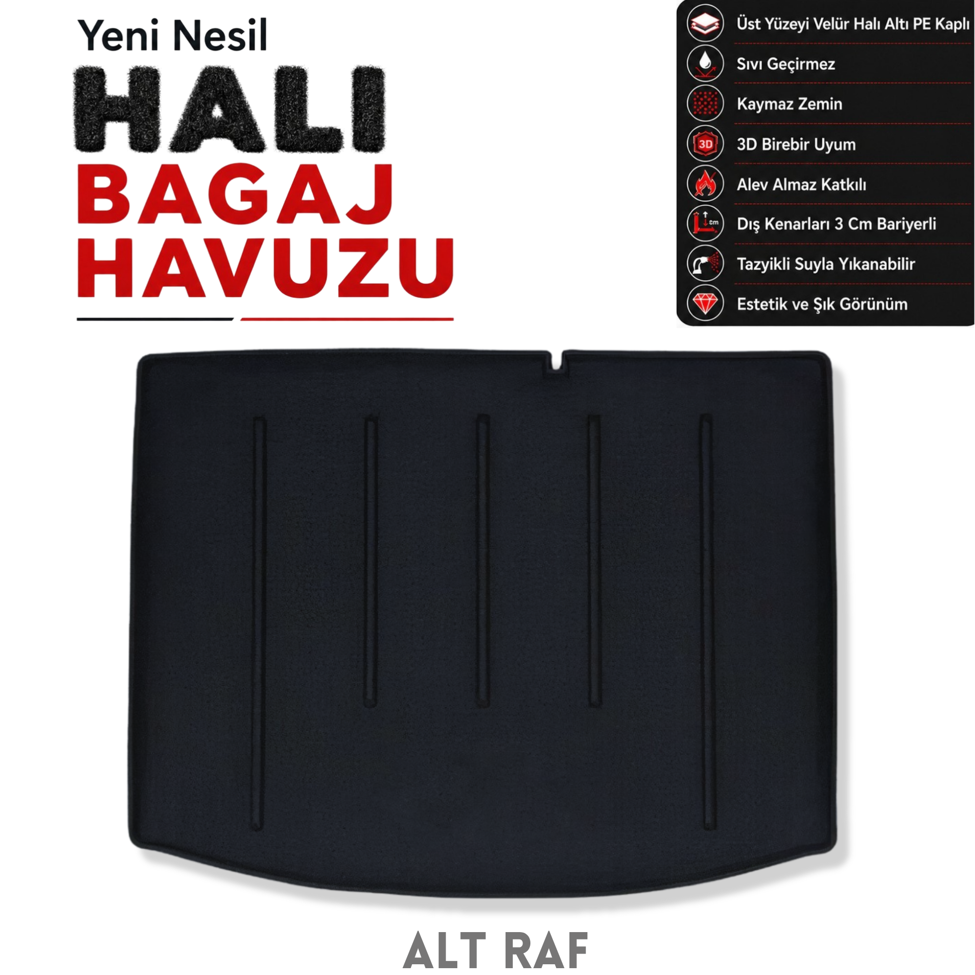 Suzuki Vitara Halı Bagaj Havuzu (2015  - 2024 Arası)