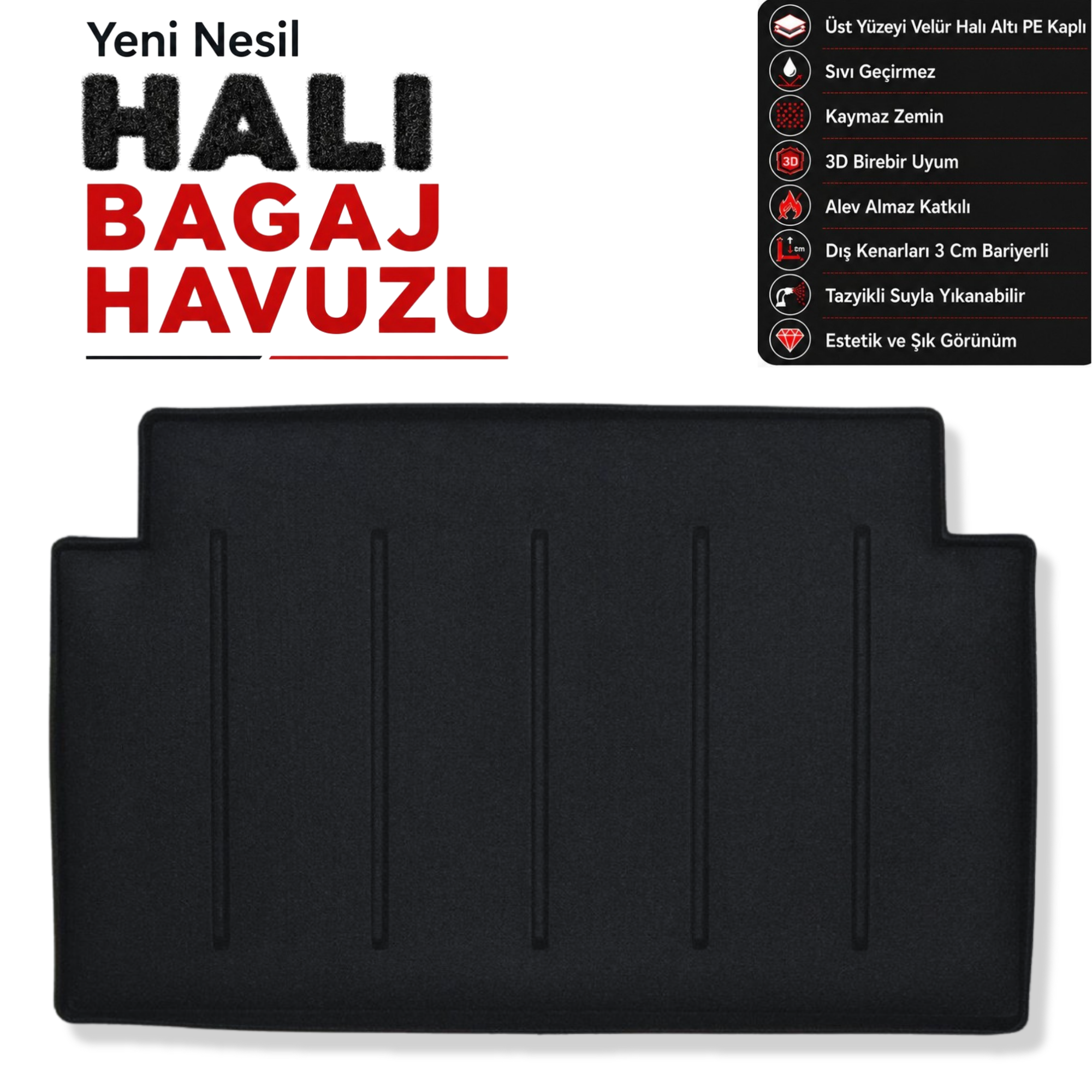 Toyota Proace City Halı Bagaj Havuzu (2021 Sonrası)