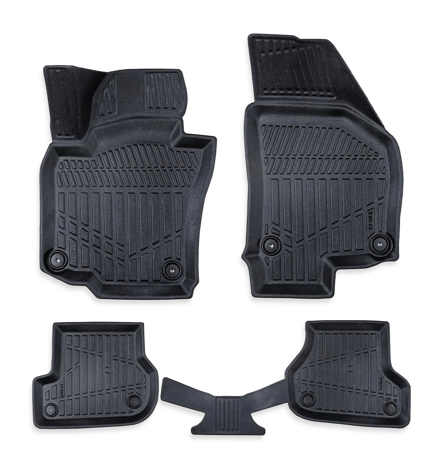 VOLKSWAGEN GOLF 6 2008-2012 İLE UYUMLU 3D HAVUZLU PASPAS