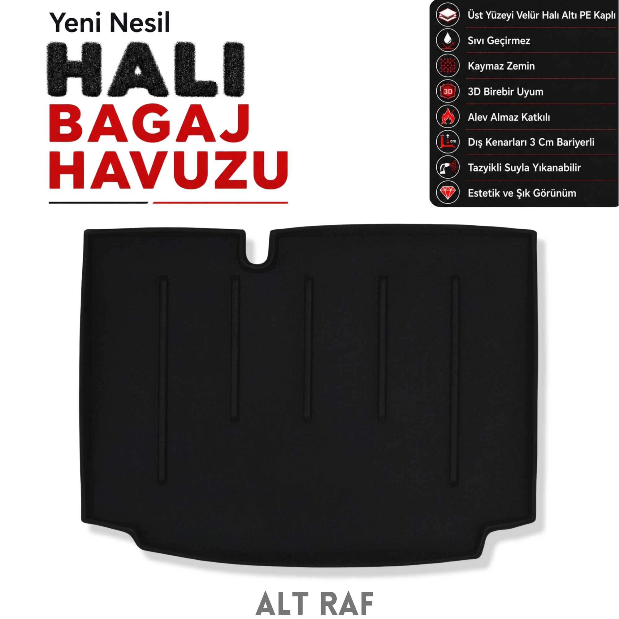 Volkswagen Polo Halı Bagaj Havuzu (2010 - 2017 Arası)