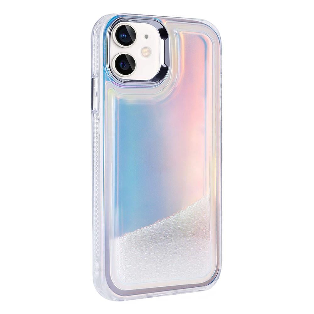 Apple iPhone 11 Kılıf Airbagli Renkli Arka Yüzey Boncuk Tasarımlı Zore Kumul Kapak