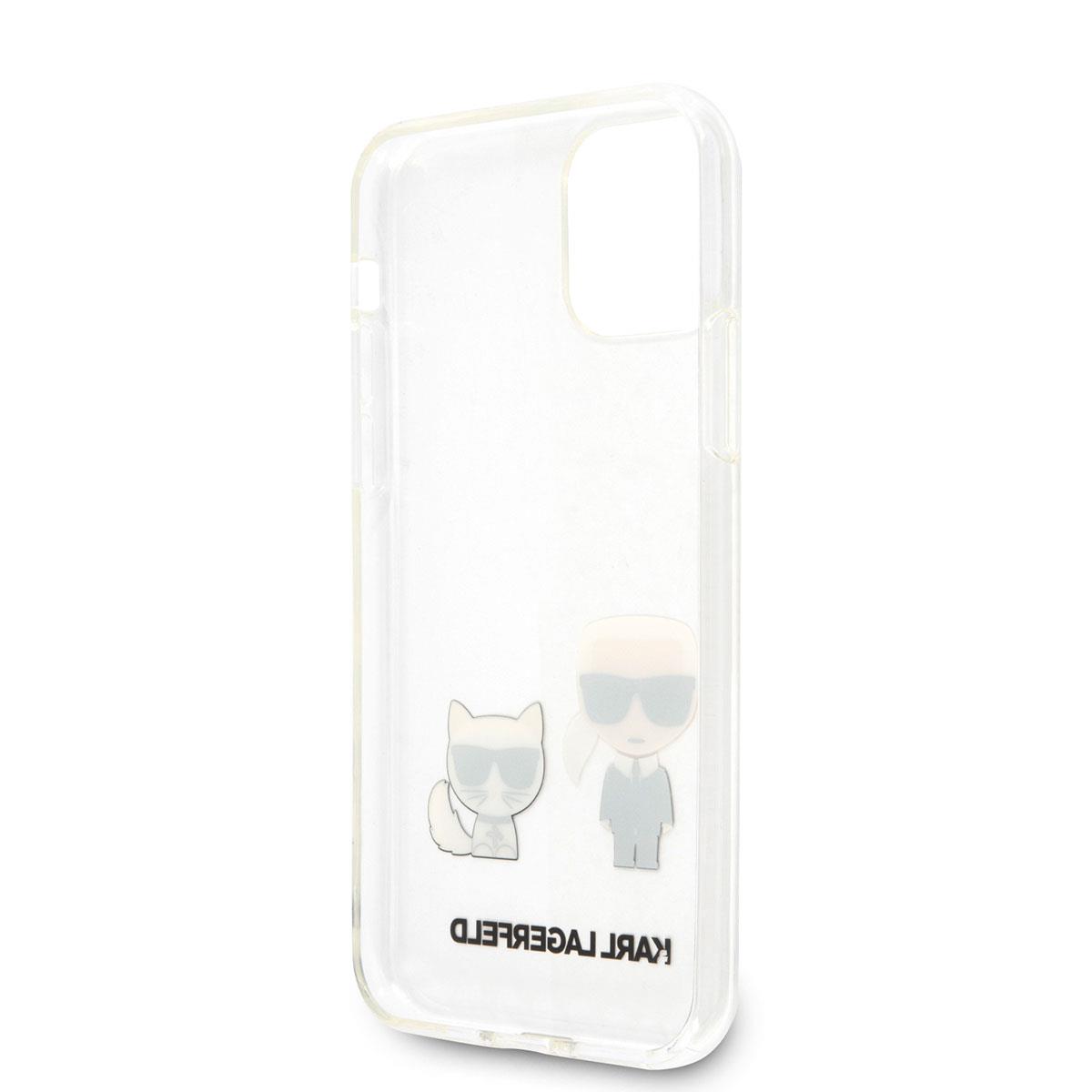 Apple iPhone 11 Kılıf Karl Lagerfeld Sert TPU K&C Dizayn Kapak