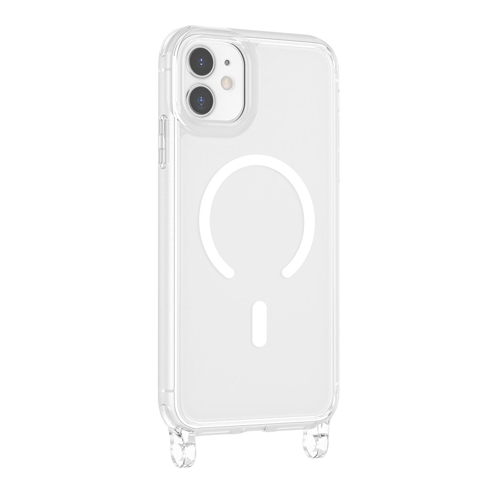 Apple iPhone 11 Kılıf M-safe Şarj Özellikli Zore X-Rop Kapak