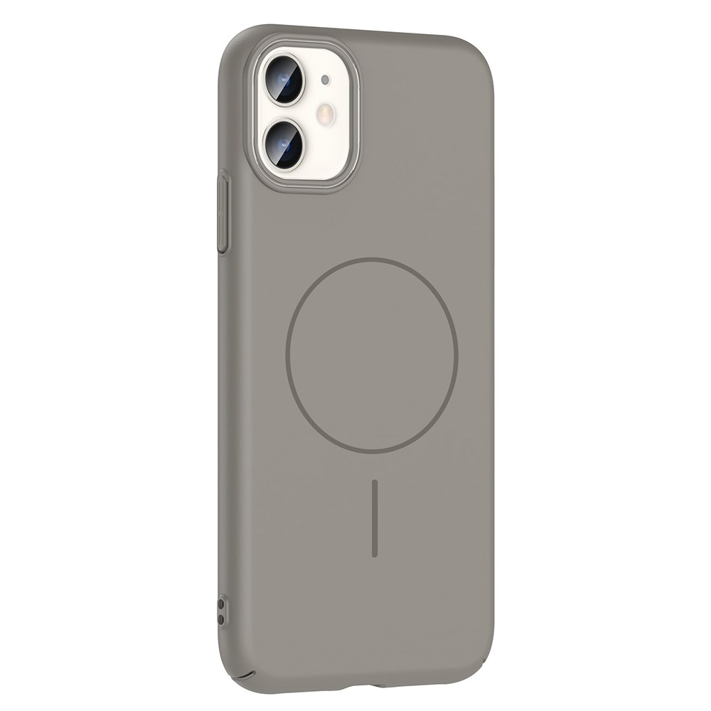 Apple iPhone 11 Kılıf M-safe Şarj Özellikli Zore Ruby Sert Kapak