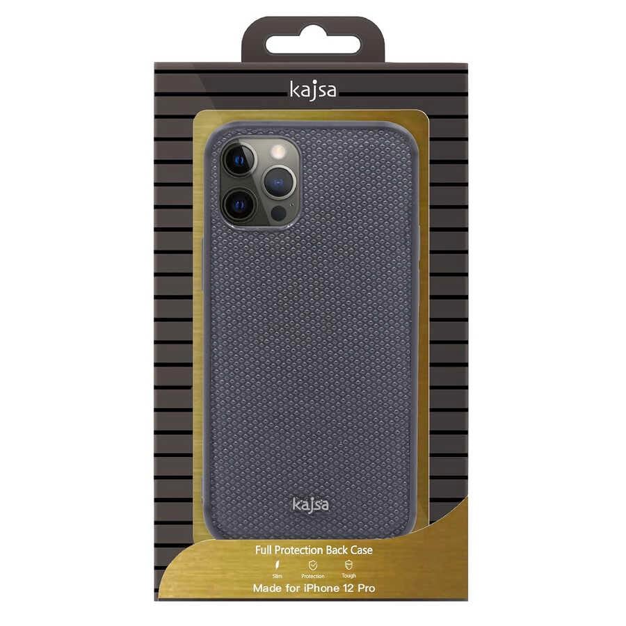 Apple iPhone 12 Pro Kılıf Kajsa Preppie Serisi Dark Kapak