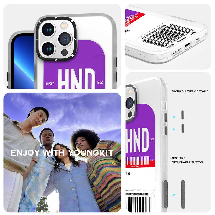 Apple iPhone 12 Pro Max Kılıf YoungKit Any Time Trip Serisi Kapak