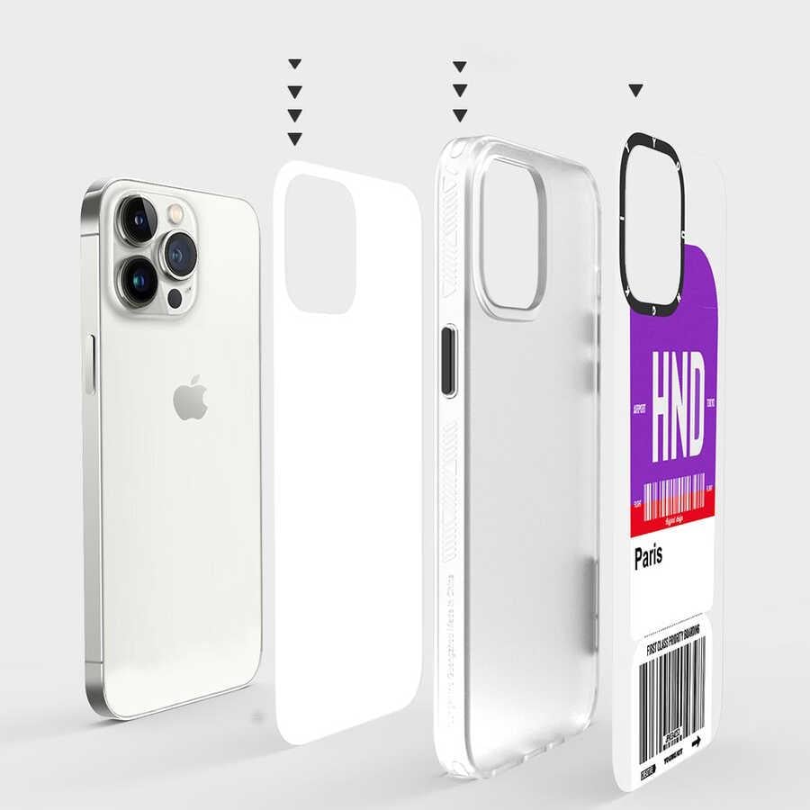 Apple iPhone 12 Pro Max Kılıf YoungKit Any Time Trip Serisi Kapak