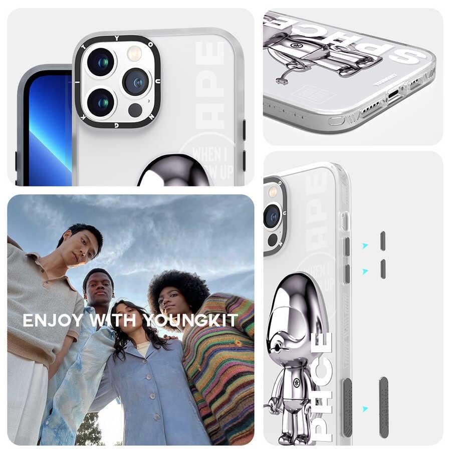 Apple iPhone 12 Pro Max Kılıf YoungKit Kamuflaj Serisi Kapak