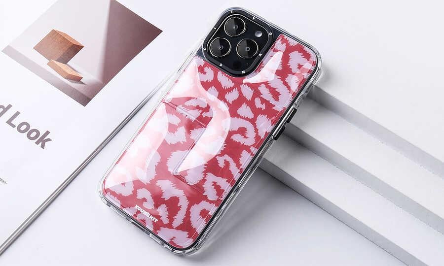 Apple iPhone 12 Pro Max Kılıf YoungKit Leopard Article Serisi Kapak