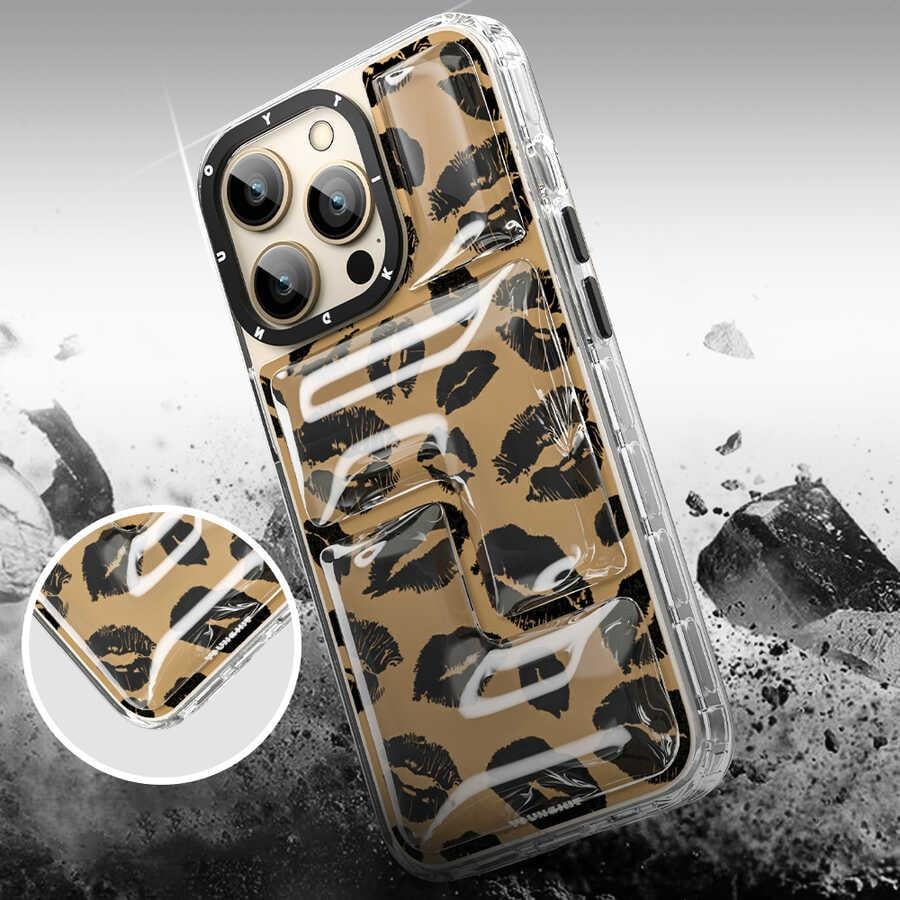 Apple iPhone 12 Pro Max Kılıf YoungKit Leopard Article Serisi Kapak