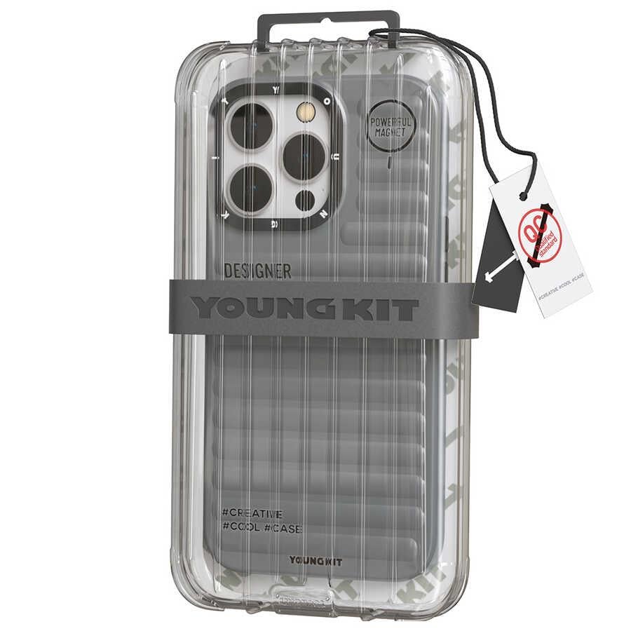 Apple iPhone 12 Pro Max Kılıf YoungKit Plain Coloured Serisi Kapak