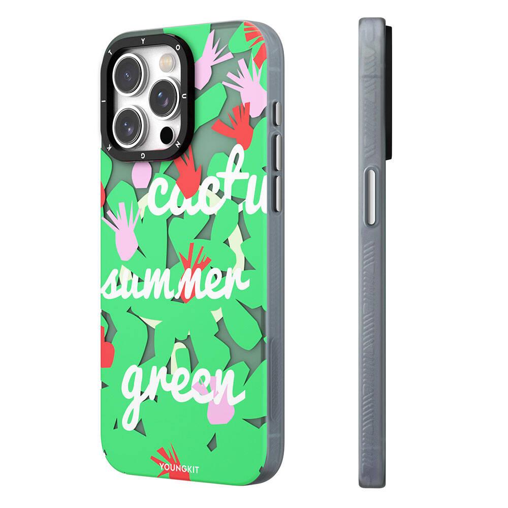 Apple iPhone 13 Kılıf M-safe Şarj Özellikli Yaz Meyvesi Desenli Youngkit Fruity Flavour Serisi Kapak