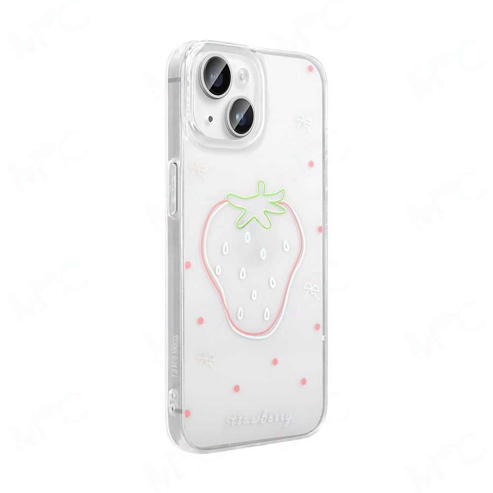 Apple iPhone 13 Kılıf Şeffaf Figürlü Zore Folk Sert Kapak