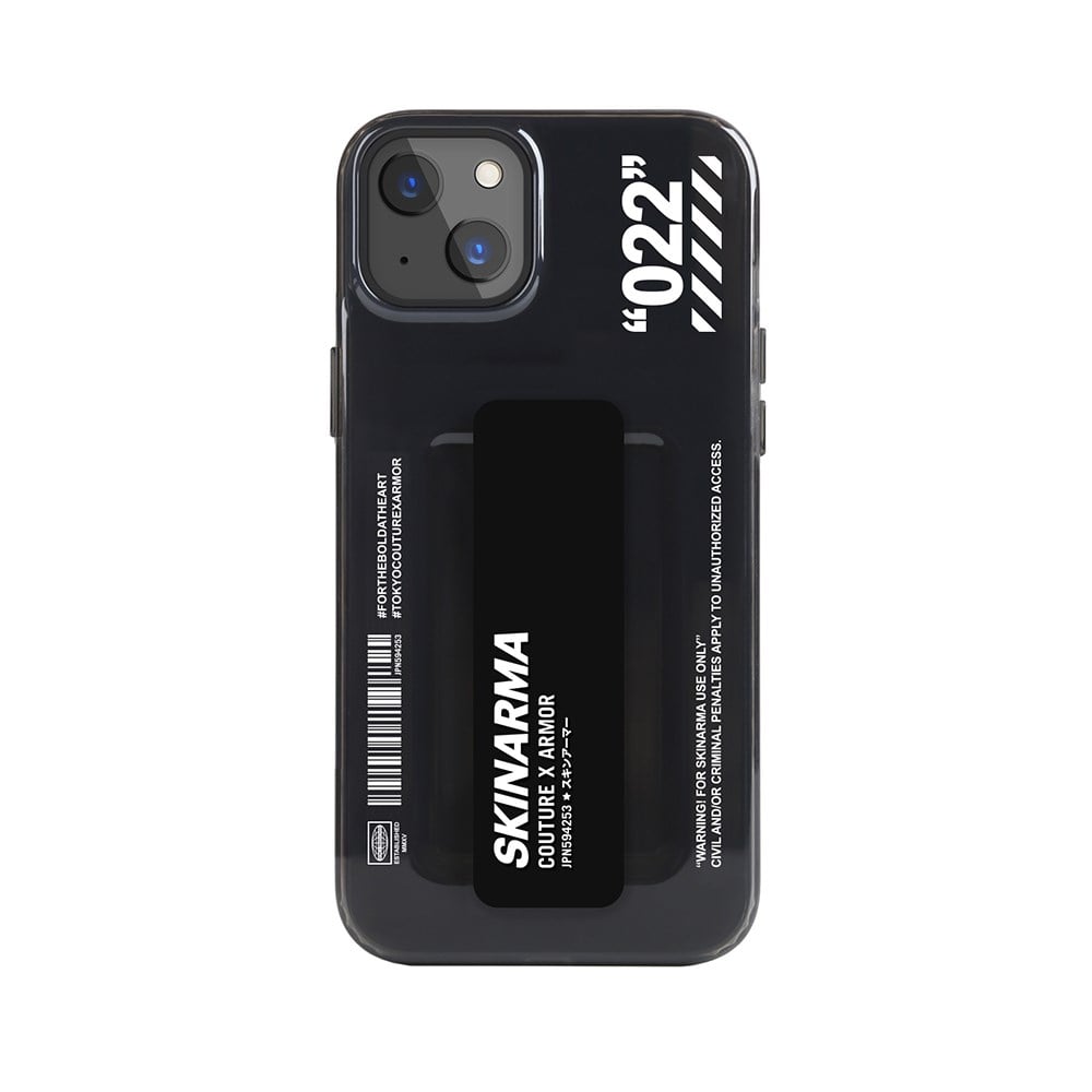 Apple iPhone 13 Kılıf Skinarma Şeffaf Desenli Kaze Kapak