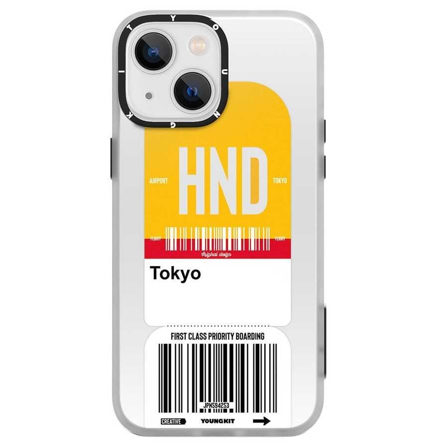 Apple iPhone 13 Kılıf YoungKit Any Time Trip Serisi Kapak