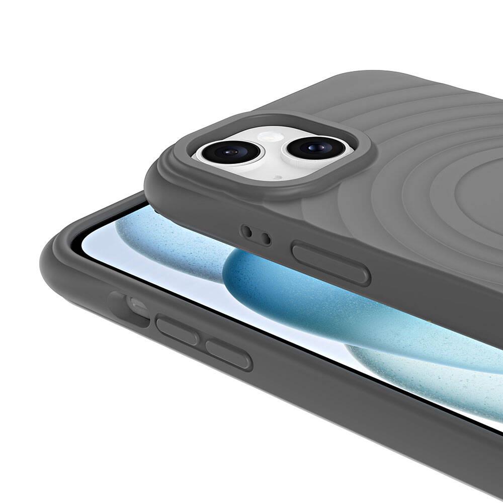 Apple iPhone 13 M-safe Şarj Özellikli Airbagli Mat Görünümlü Zore Hepi Kapak