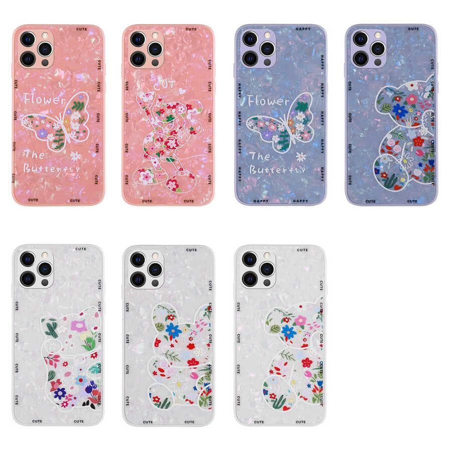 Apple iPhone 13 Pro Kılıf Desenli Sert Silikon Zore Mumila Kapak