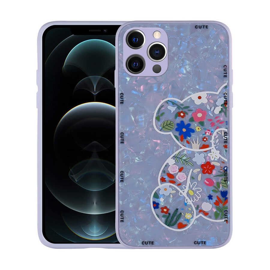 Apple iPhone 13 Pro Max Kılıf Desenli Sert Silikon Zore Mumila Kapak