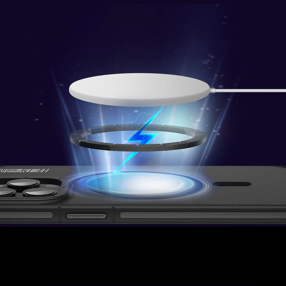 Apple iPhone 13 Pro Max Kılıf M-safe Şarj Özellikli Youngkit Rock Sand Serisi Kapak