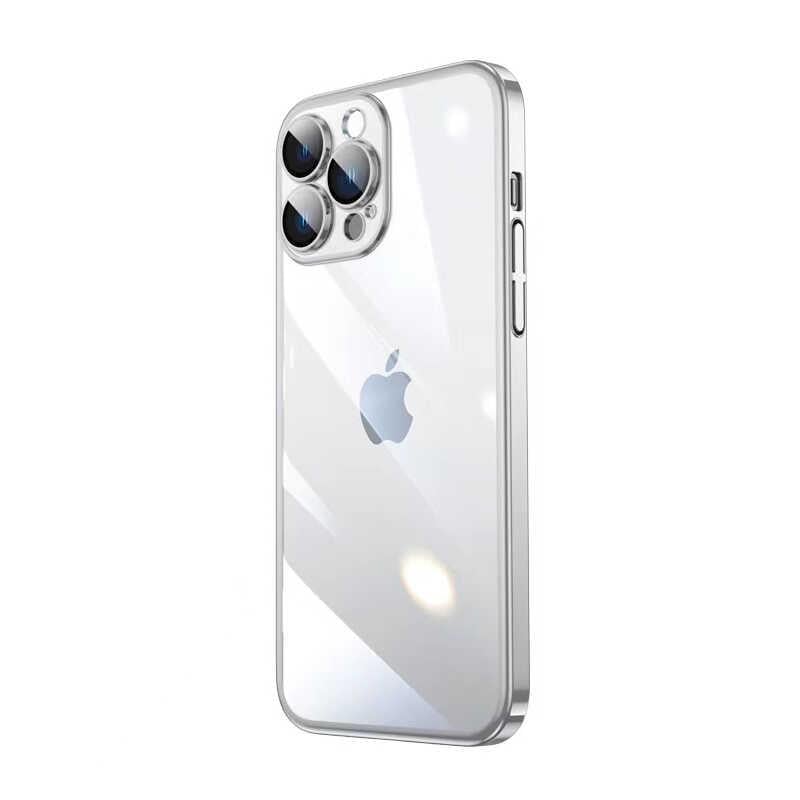 Apple iPhone 13 Pro Max Kılıf Şeffaf Sert PC Zore Vayt Kapak
