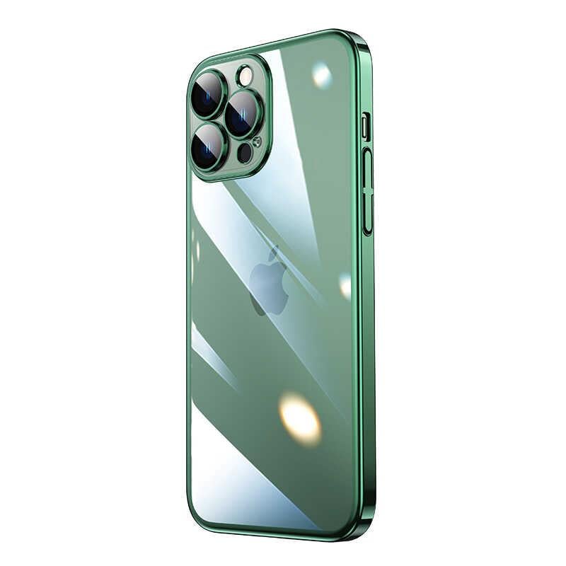 Apple iPhone 13 Pro Max Kılıf Sert PC Renkli Çerçeveli Zore Riksos Kapak