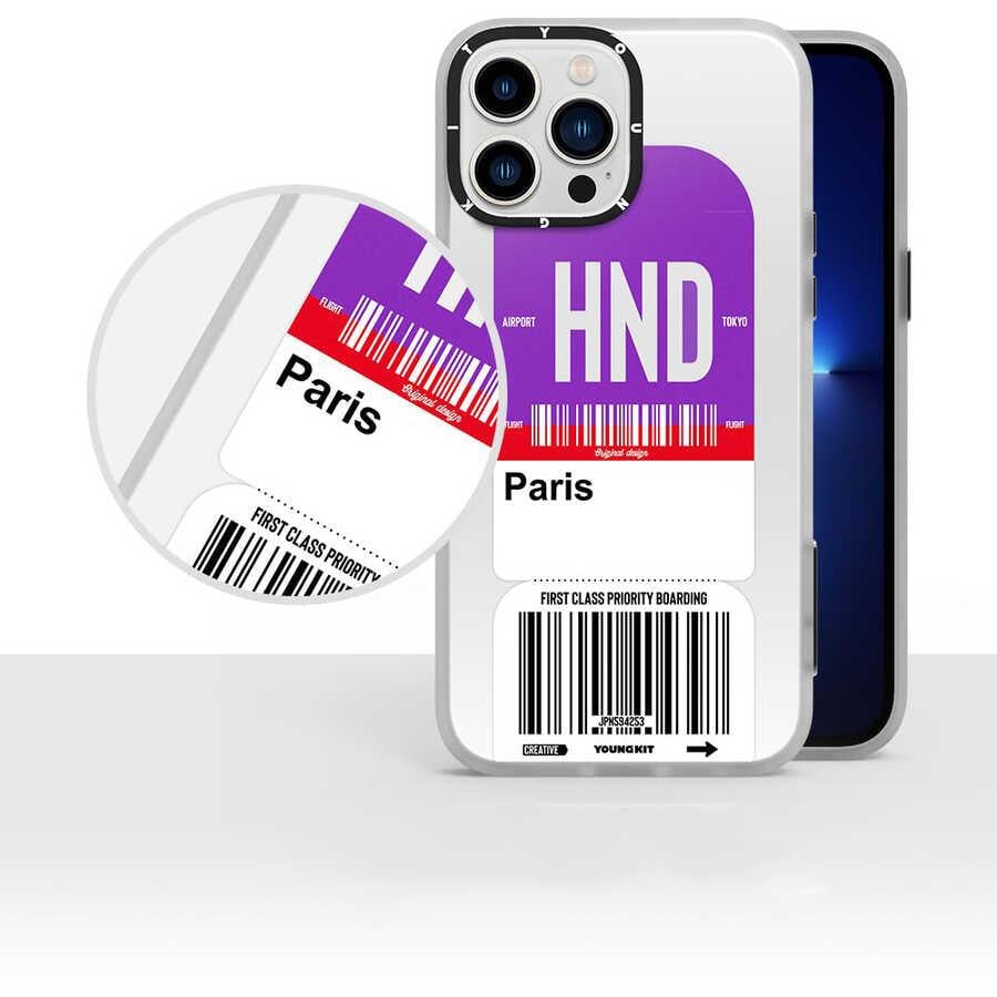 Apple iPhone 13 Pro Max Kılıf YoungKit Any Time Trip Serisi Kapak