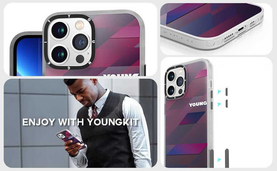 Apple iPhone 13 Pro Max Kılıf YoungKit Klasik Serisi Kapak