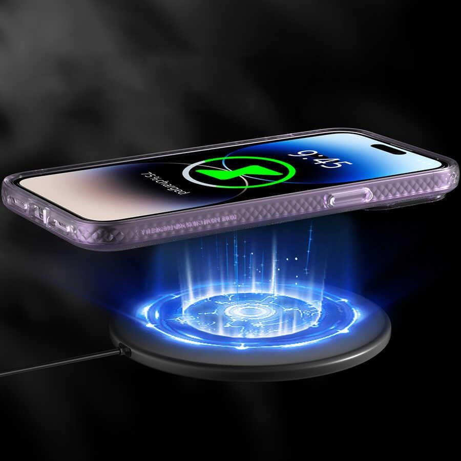 Apple iPhone 14 Kılıf M-safe Şarj Özellikli Youngkit Rock Serisi Kapak