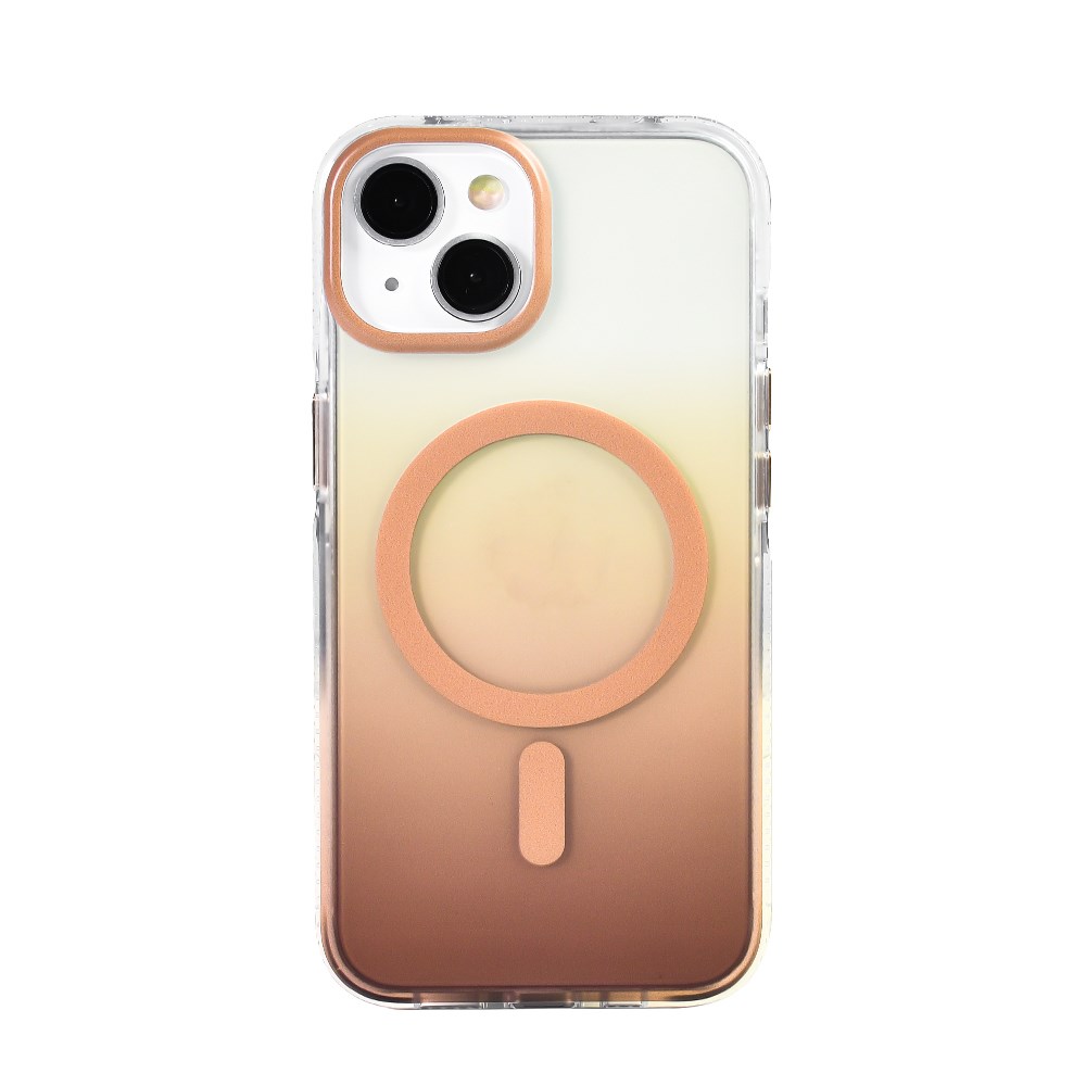 Apple iPhone 14 Kılıf M-safe Şarj Özellikli Youngkit Rock Sand Serisi Kapak