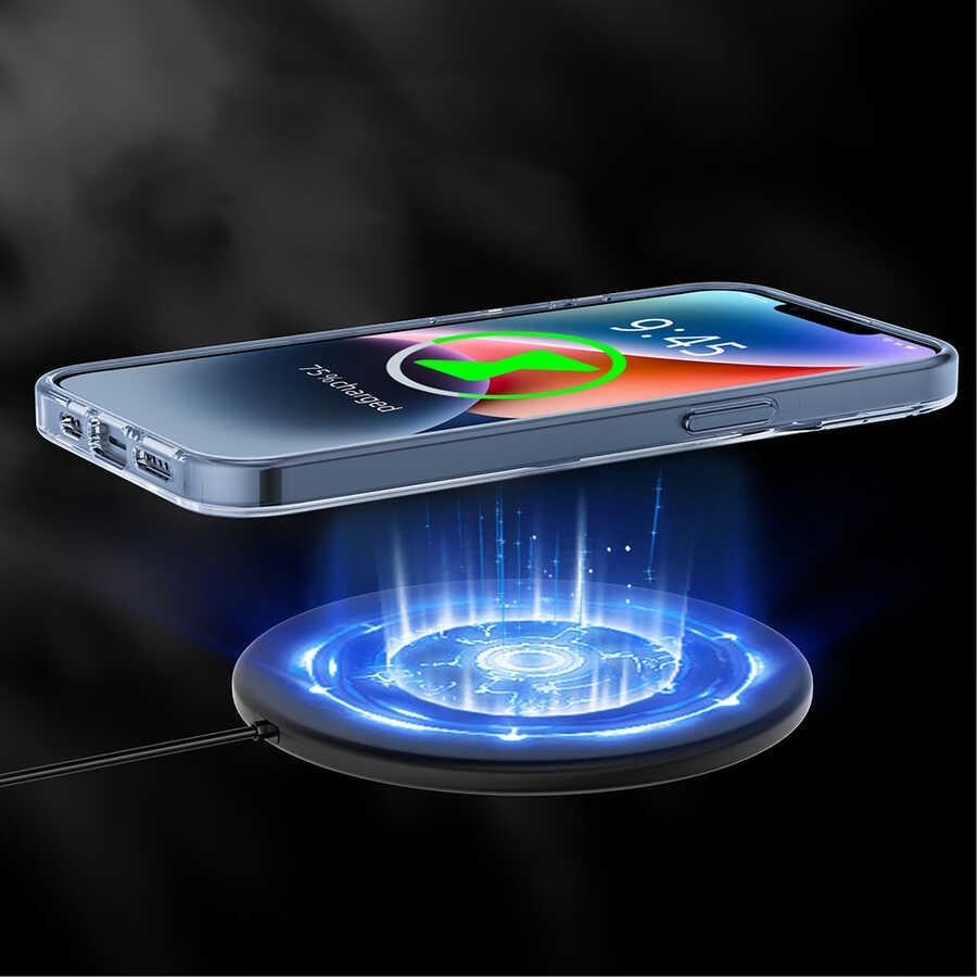 Apple iPhone 14 Kılıf M-safe Şarj Özellikli Youngkit Coloured Glaze Serisi Kapak
