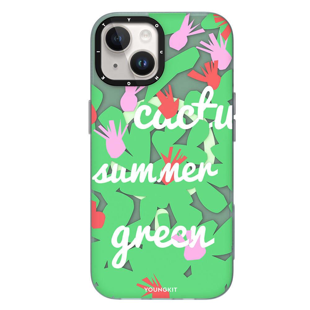 Apple iPhone 14 Kılıf M-safe Şarj Özellikli Yaz Meyvesi Desenli Youngkit Fruity Flavour Serisi Kapak