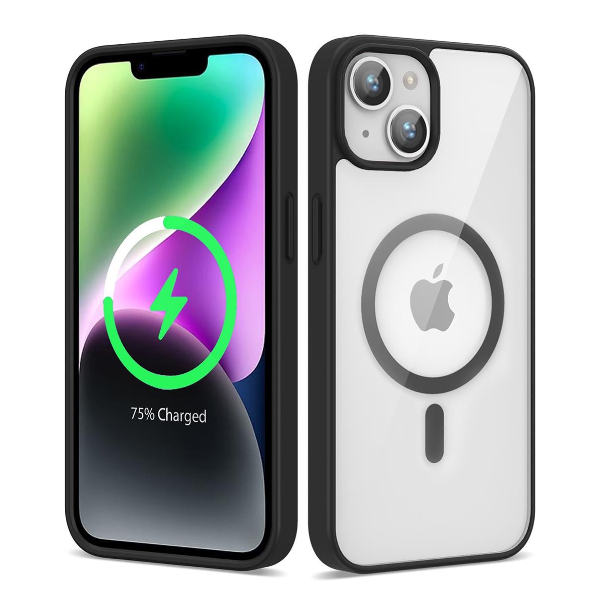 Apple iPhone 14 Kılıf M-safe Wireless Şarj Özellikli Silikon Zore Ege Kapak