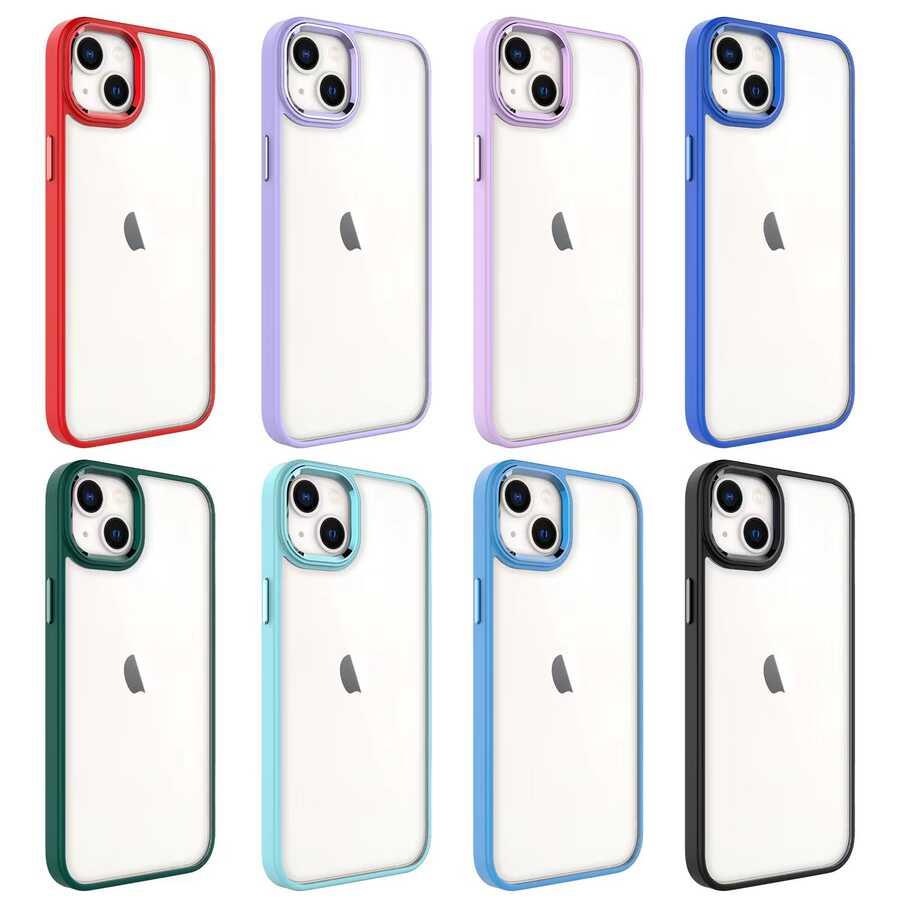 Apple iPhone 14 Kılıf Zore Krom Kapak