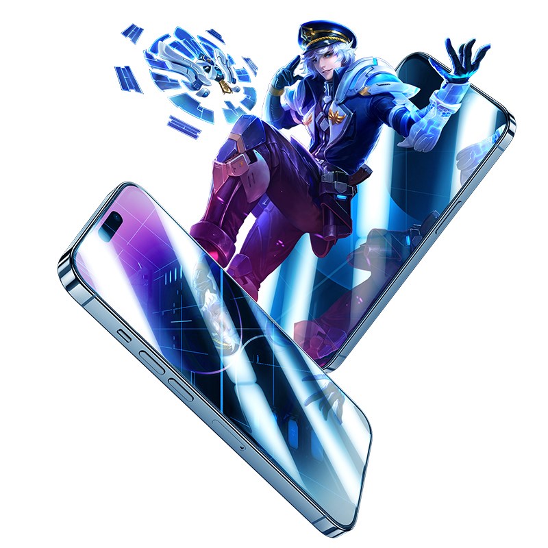 Apple iPhone 14 Plus Benks JoyTouch Mat Oyun Ekran Koruyucu + Kolay Uygulama Aparatı