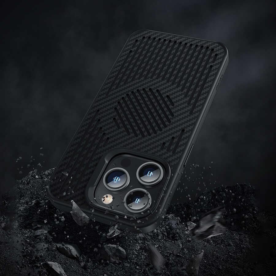 Apple iPhone 14 Plus Kılıf Benks Magnetic Cooling Kevlar Soğutucu Özellikli Telefon Kılıfı